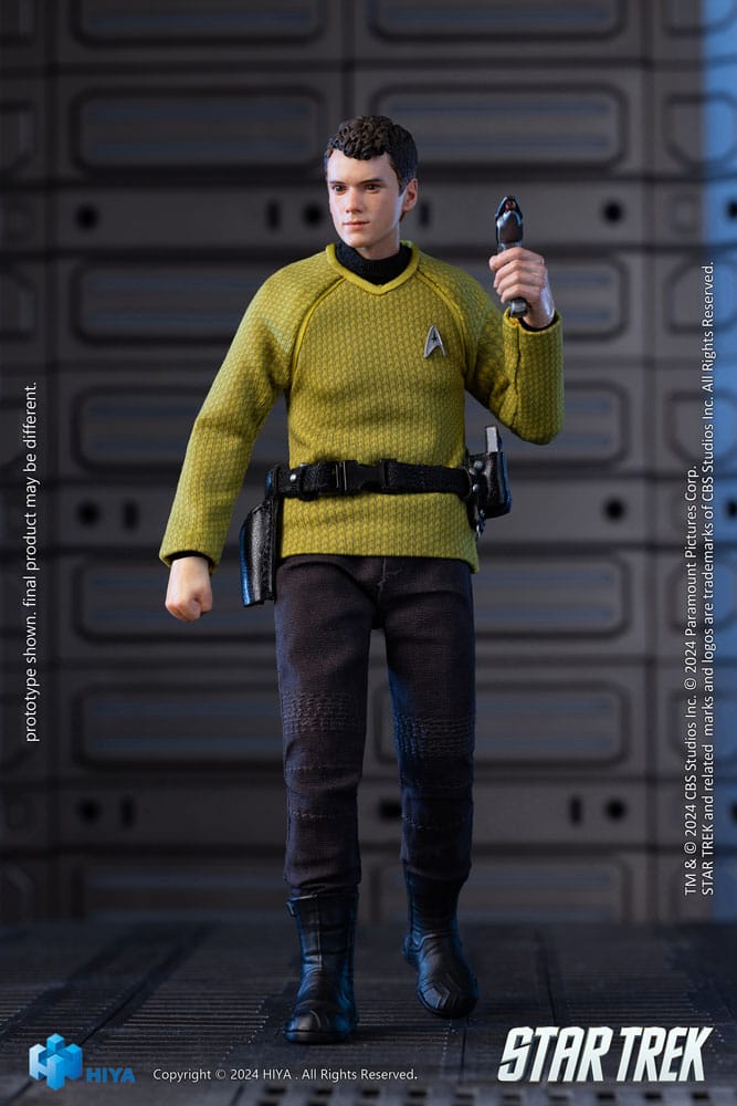 Star Trek 2009 Exquisite Super Series Actionfigur 1/12 Chekov 16 cm - Preorder - ETA: 20.11.2025