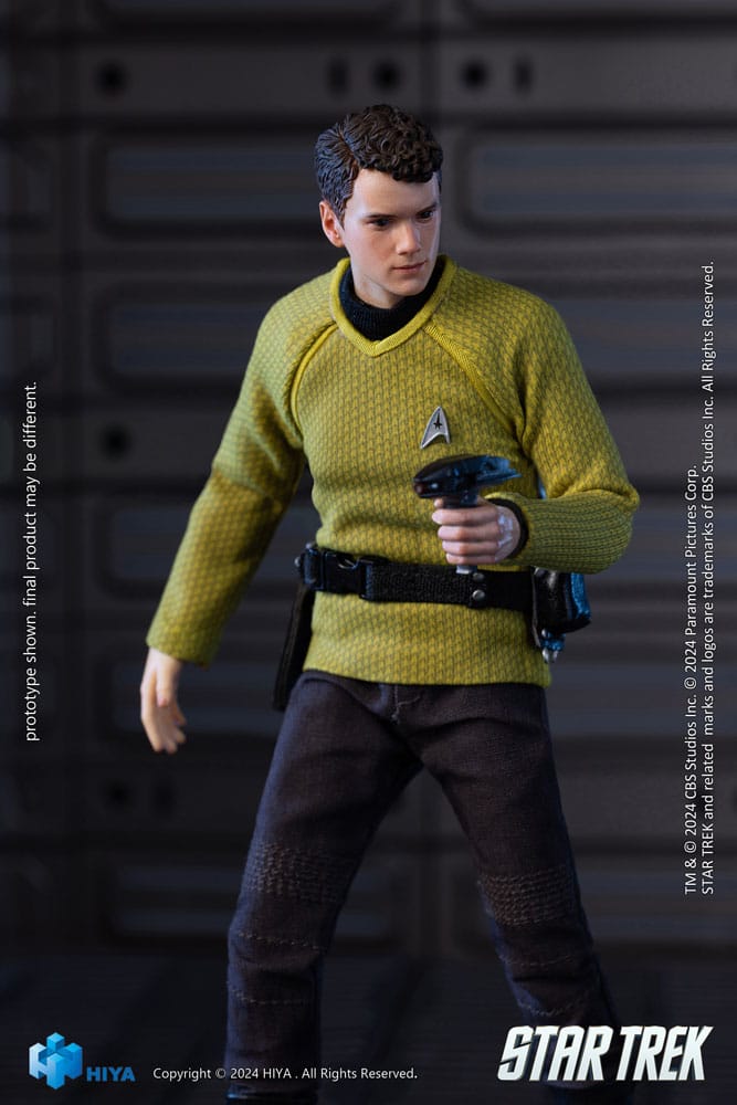Star Trek 2009 Exquisite Super Series Actionfigur 1/12 Chekov 16 cm - Preorder - ETA: 20.11.2025
