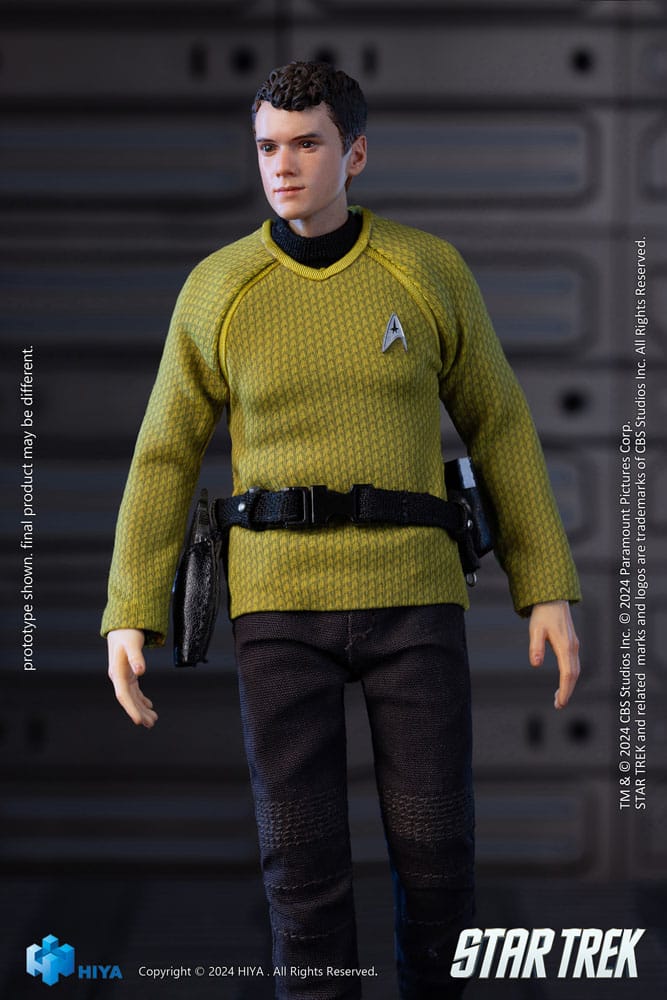 Star Trek 2009 Exquisite Super Series Actionfigur 1/12 Chekov 16 cm - Preorder - ETA: 20.11.2025