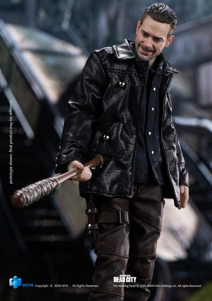 The Walking Dead: Dead City Exquisite Super Series Actionfigur 1/12 Negan 16 cm - Versand: 7 Tage nach Bestellung