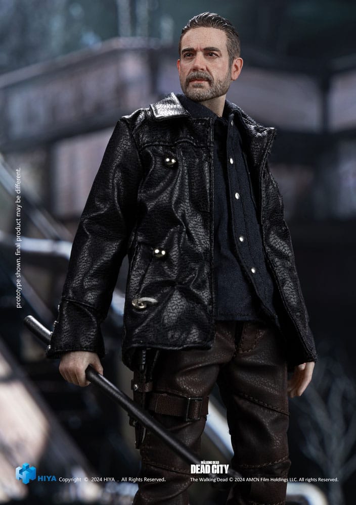 The Walking Dead: Dead City Exquisite Super Series Actionfigur 1/12 Negan 16 cm - Versand: 7 Tage nach Bestellung