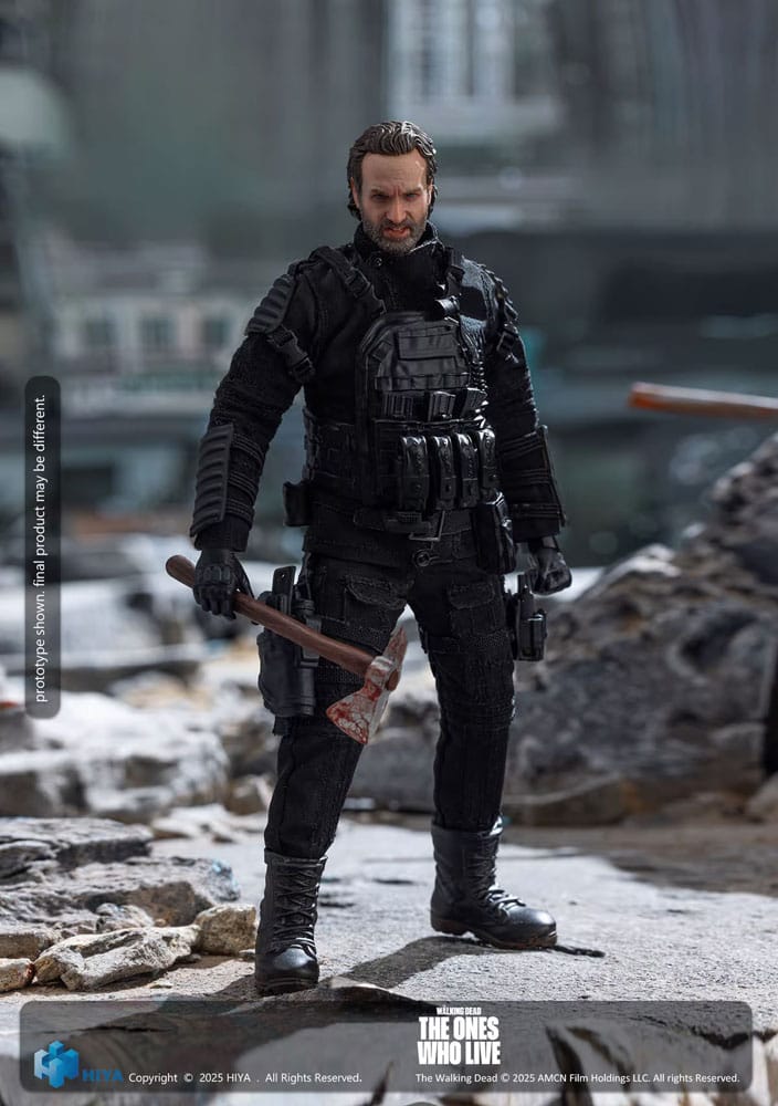 The Walking Dead: The Ones Who Lived Exquisite Super Series Actionfigur 1/12 Rick 16 cm   - Preorder - ETA: 20.10.2026