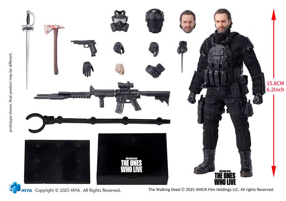 The Walking Dead: The Ones Who Lived Exquisite Super Series Actionfigur 1/12 Rick 16 cm   - Preorder - ETA: 20.10.2026