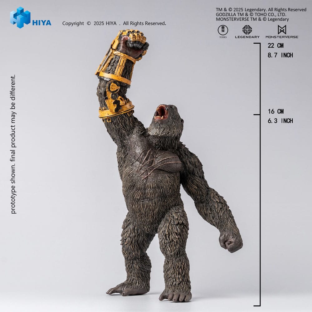 Godzilla x Kong The New Empire Stylist Series PVC Statue Kong B.E.A.S.T. Glove Version 22 cm        - Preorder - ETA: 25.02.2027