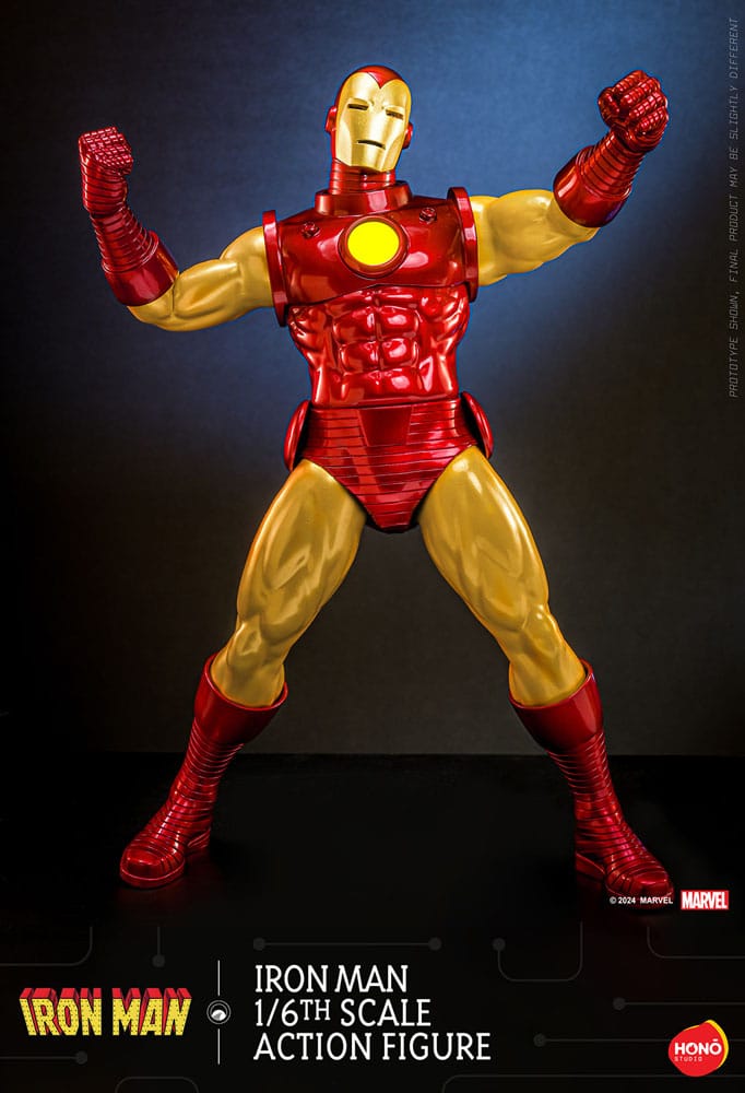 Marvel Actionfigur 1/6 Iron Man 32 cm - Versand: 5-7 Tage nach Bestellung