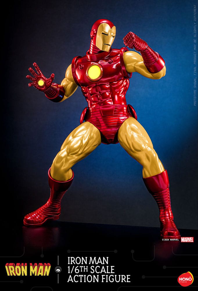 Marvel Actionfigur 1/6 Iron Man 32 cm - Versand: 5-7 Tage nach Bestellung