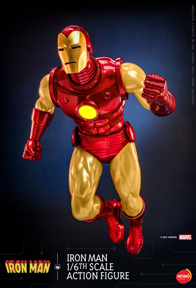 Marvel Actionfigur 1/6 Iron Man 32 cm - Versand: 5-7 Tage nach Bestellung