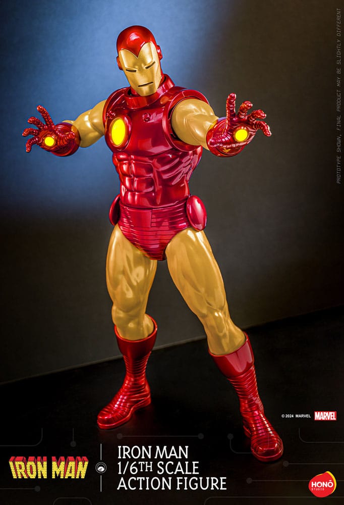 Marvel Actionfigur 1/6 Iron Man 32 cm - Versand: 5-7 Tage nach Bestellung