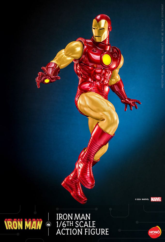 Marvel Actionfigur 1/6 Iron Man 32 cm - Versand: 5-7 Tage nach Bestellung