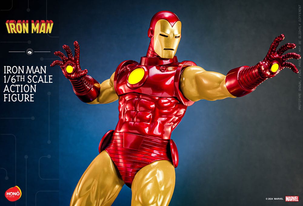 Marvel Actionfigur 1/6 Iron Man 32 cm - Versand: 5-7 Tage nach Bestellung