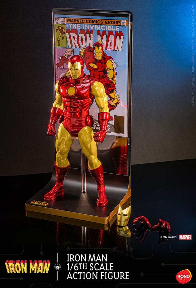 Marvel Actionfigur 1/6 Iron Man 32 cm - Versand: 5-7 Tage nach Bestellung