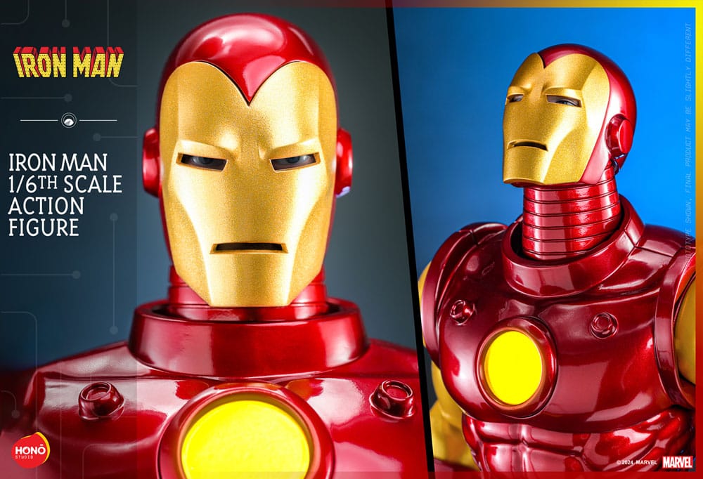 Marvel Actionfigur 1/6 Iron Man 32 cm - Versand: 5-7 Tage nach Bestellung