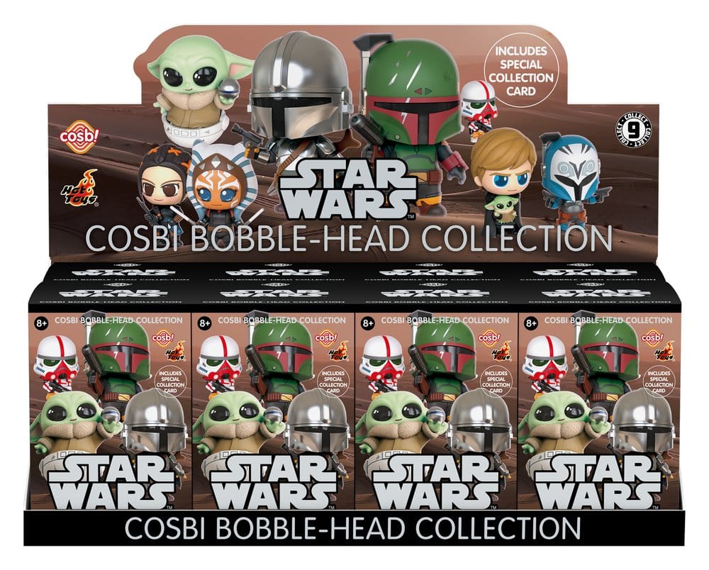 Star Wars Cosbi Minifiguren Series 1 8 cm Blind Box Display (8)               - Preorder - ETA: 08.08.2026