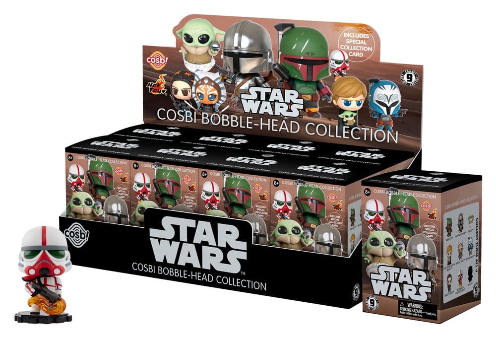 Star Wars Cosbi Minifiguren Series 1 8 cm Blind Box Display (8)               - Preorder - ETA: 08.08.2026