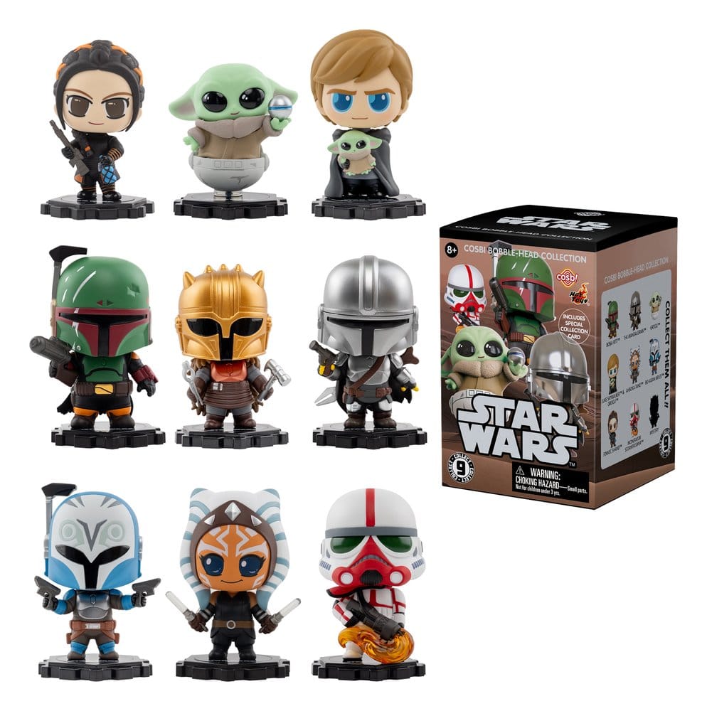 Star Wars Cosbi Minifiguren Series 1 8 cm Blind Box Display (8)               - Preorder - ETA: 08.08.2026