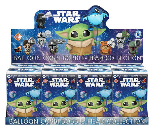 Star Wars Cosbi Minifiguren Balloon 8 cm Blind Box Display (8)               - Preorder - ETA: 08.06.2026