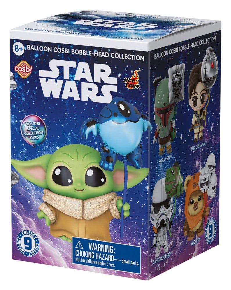 Star Wars Cosbi Minifiguren Balloon 8 cm Blind Box Display (8)               - Preorder - ETA: 08.08.2026