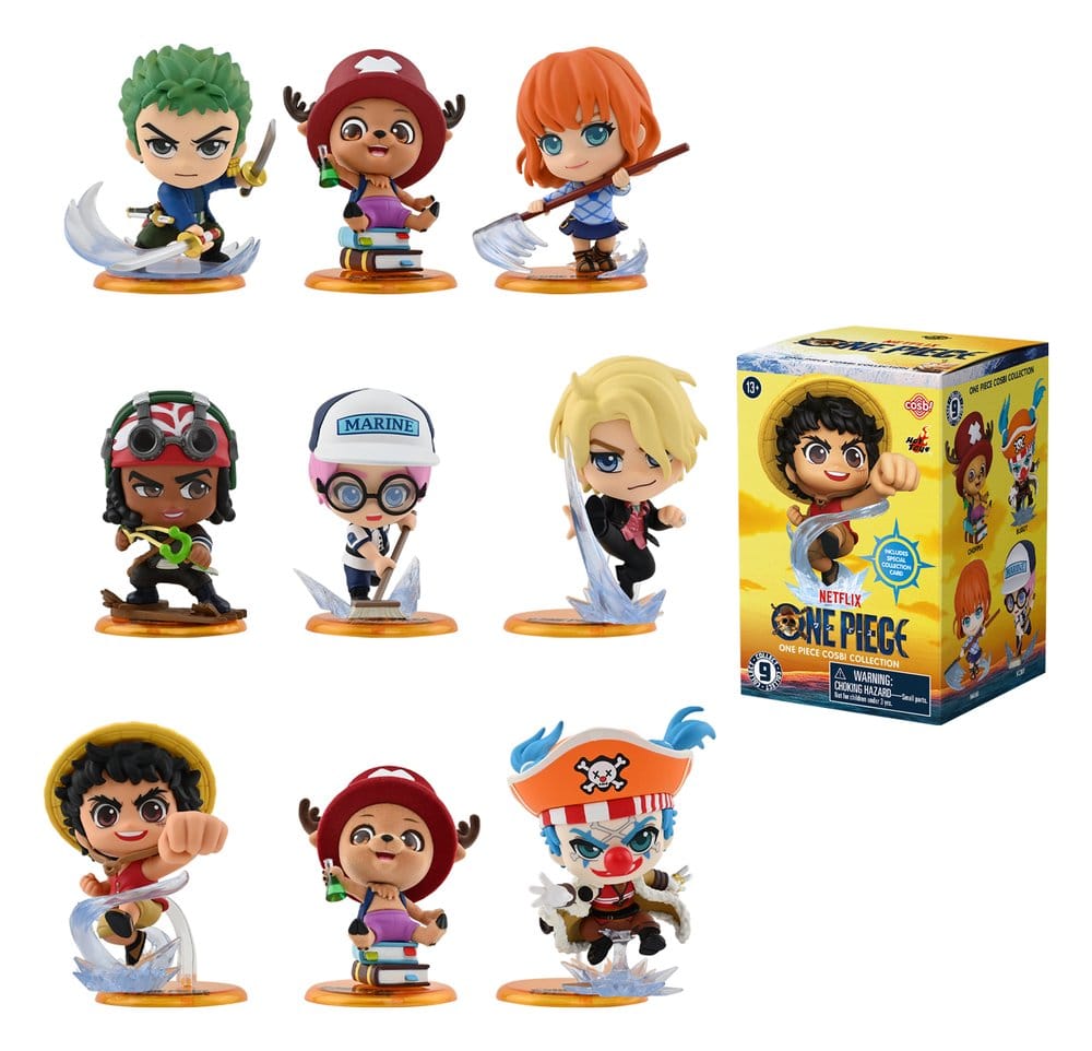 One Piece Cosbi Minifiguren 8 cm Blind Box Display (8)               - Preorder - ETA: 09.07.2026
