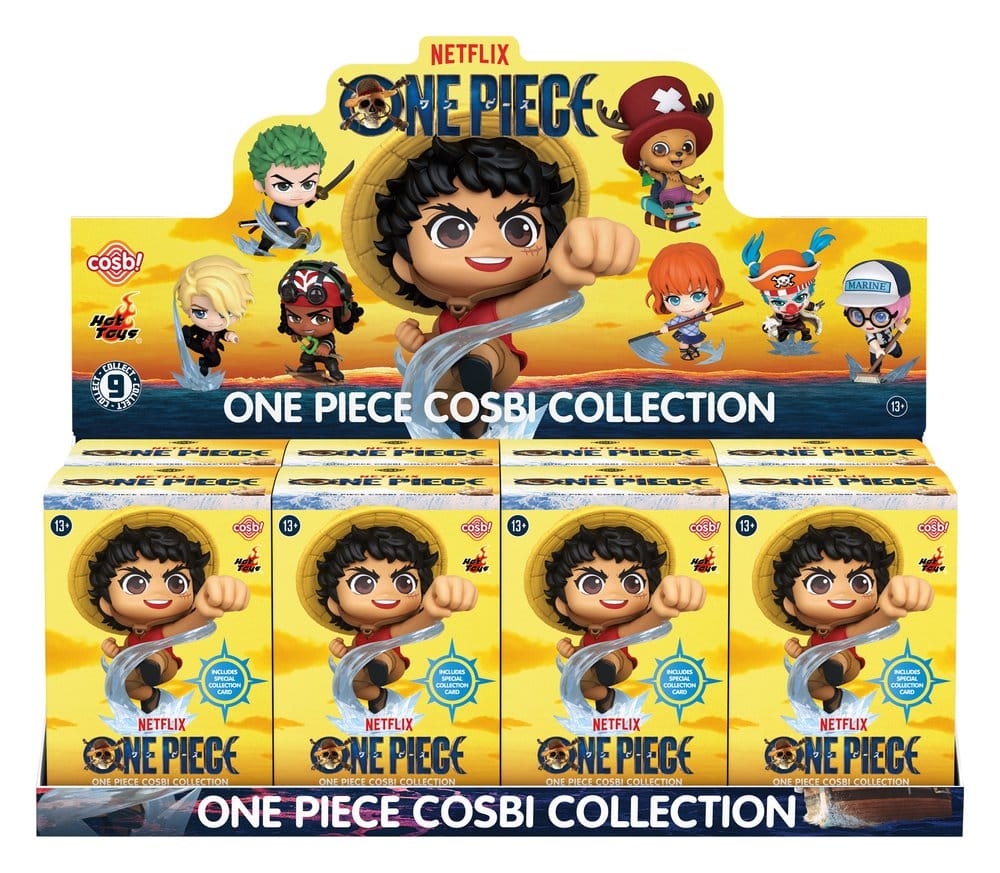 One Piece Cosbi Minifiguren 8 cm Blind Box Display (8)               - Preorder - ETA: 09.07.2026