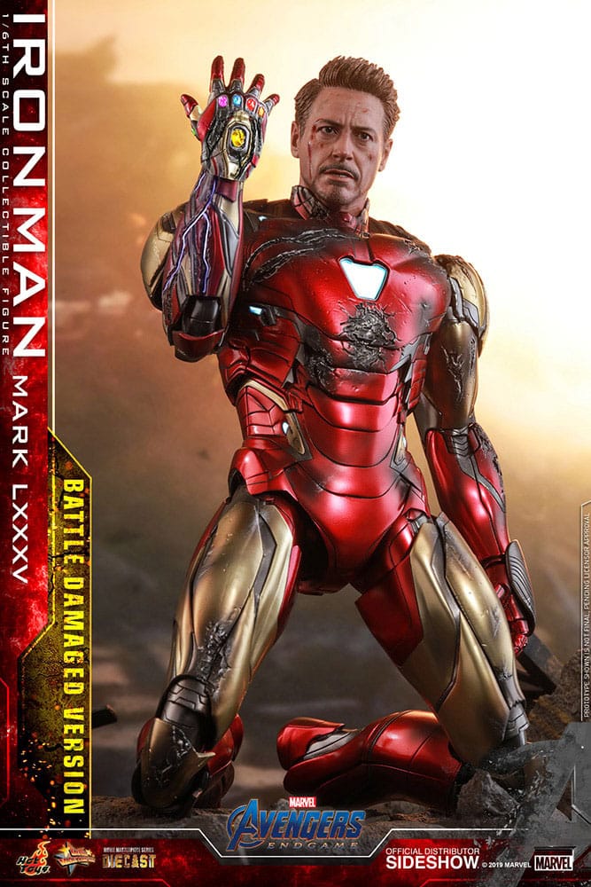 Avengers: Endgame Movie Masterpiece Diecast Actionfigur 1/6 Iron Man Mark LXXXV (Battle Damaged Version) Special Edition 32 cm - Preorder - ETA: 25.11.2026
