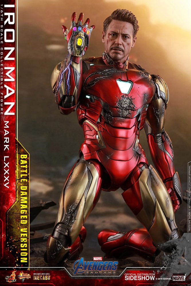 Avengers: Endgame Movie Masterpiece Diecast Actionfigur 1/6 Iron Man Mark LXXXV (Battle Damaged Version) Special Edition 32 cm - Preorder - ETA: 25.11.2026