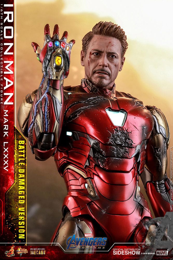 Avengers: Endgame Movie Masterpiece Diecast Actionfigur 1/6 Iron Man Mark LXXXV (Battle Damaged Version) Special Edition 32 cm - Preorder - ETA: 25.11.2026