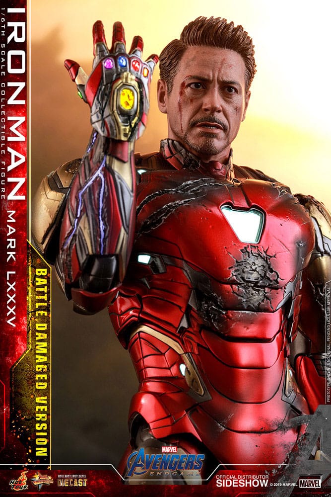 Avengers: Endgame Movie Masterpiece Diecast Actionfigur 1/6 Iron Man Mark LXXXV (Battle Damaged Version) Special Edition 32 cm - Preorder - ETA: 25.11.2026