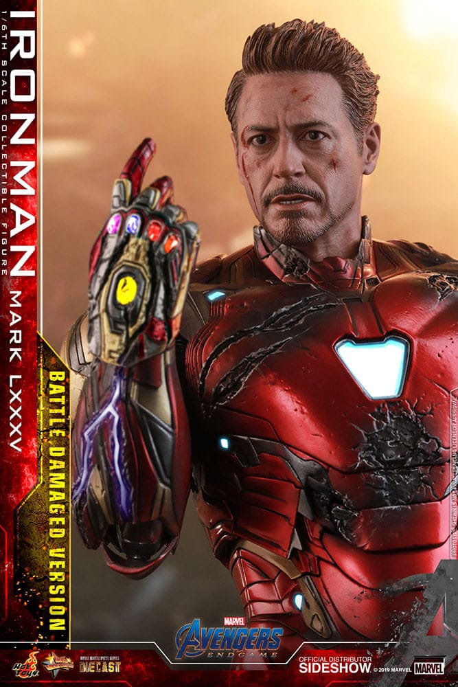 Avengers: Endgame Movie Masterpiece Diecast Actionfigur 1/6 Iron Man Mark LXXXV (Battle Damaged Version) Special Edition 32 cm - Preorder - ETA: 25.11.2026