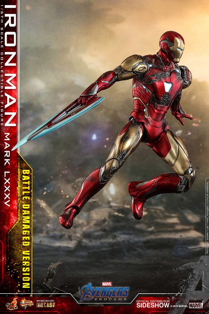 Avengers: Endgame Movie Masterpiece Diecast Actionfigur 1/6 Iron Man Mark LXXXV (Battle Damaged Version) Special Edition 32 cm - Preorder - ETA: 25.11.2026