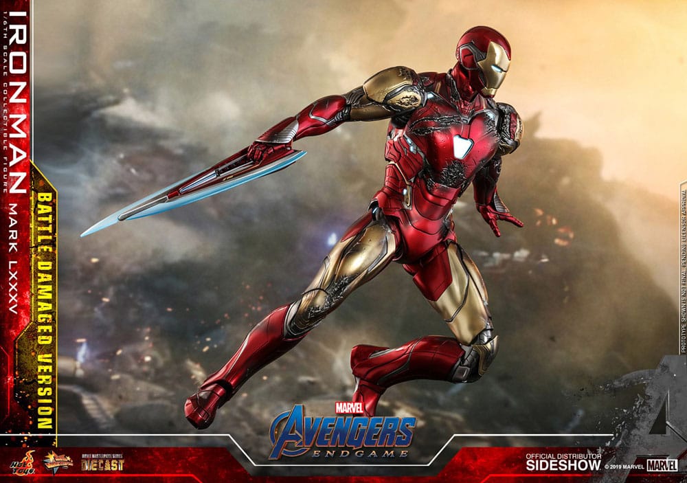 Avengers: Endgame Movie Masterpiece Diecast Actionfigur 1/6 Iron Man Mark LXXXV (Battle Damaged Version) Special Edition 32 cm - Preorder - ETA: 25.11.2026