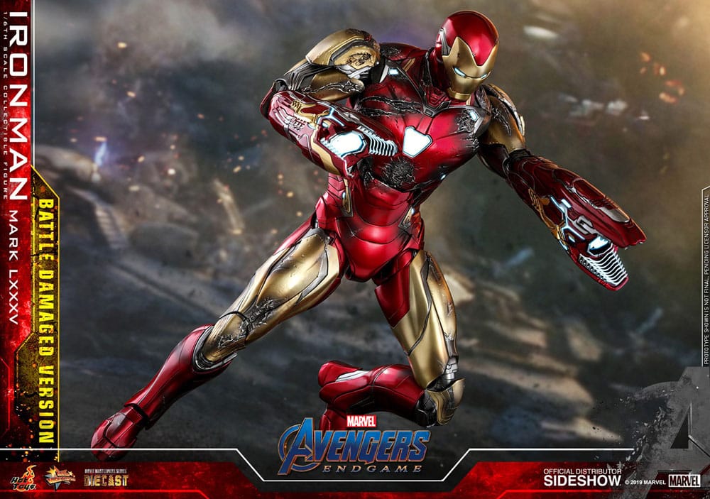 Avengers: Endgame Movie Masterpiece Diecast Actionfigur 1/6 Iron Man Mark LXXXV (Battle Damaged Version) Special Edition 32 cm - Preorder - ETA: 25.11.2026