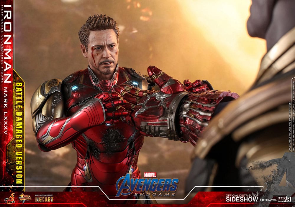 Avengers: Endgame Movie Masterpiece Diecast Actionfigur 1/6 Iron Man Mark LXXXV (Battle Damaged Version) Special Edition 32 cm - Preorder - ETA: 25.11.2026