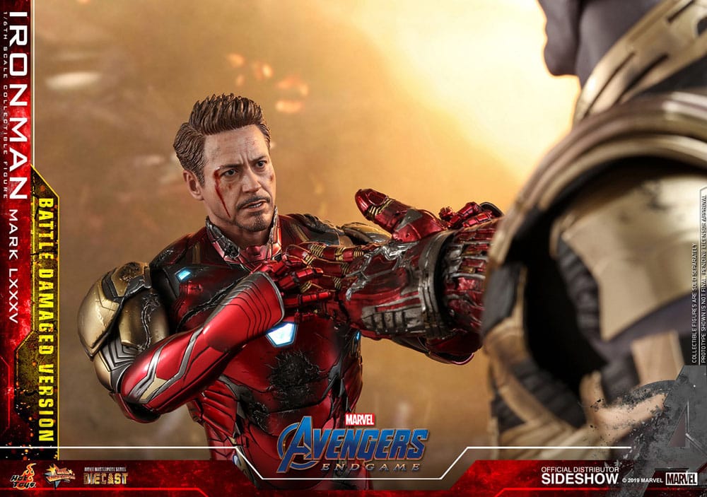 Avengers: Endgame Movie Masterpiece Diecast Actionfigur 1/6 Iron Man Mark LXXXV (Battle Damaged Version) Special Edition 32 cm - Preorder - ETA: 25.11.2026