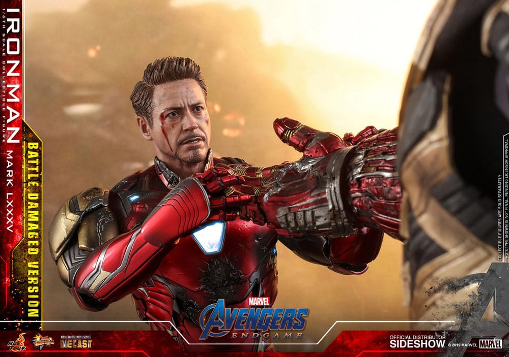 Avengers: Endgame Movie Masterpiece Diecast Actionfigur 1/6 Iron Man Mark LXXXV (Battle Damaged Version) Special Edition 32 cm - Preorder - ETA: 25.11.2026