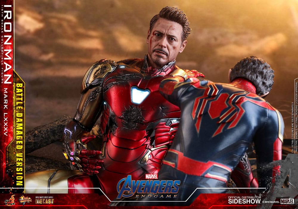 Avengers: Endgame Movie Masterpiece Diecast Actionfigur 1/6 Iron Man Mark LXXXV (Battle Damaged Version) Special Edition 32 cm - Preorder - ETA: 25.11.2026