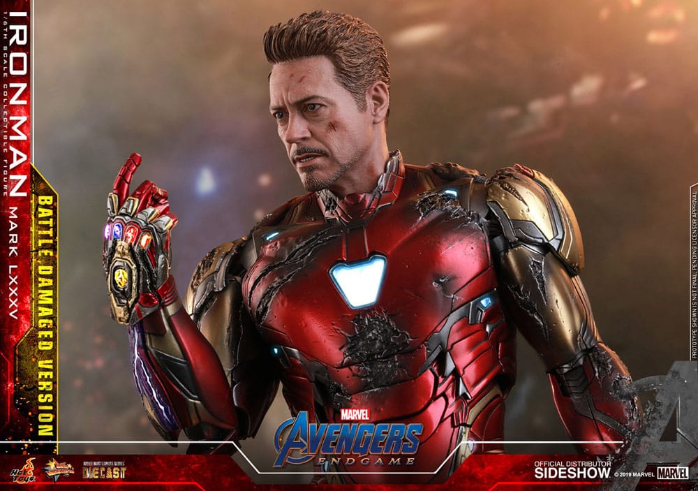Avengers: Endgame Movie Masterpiece Diecast Actionfigur 1/6 Iron Man Mark LXXXV (Battle Damaged Version) Special Edition 32 cm - Preorder - ETA: 25.11.2026