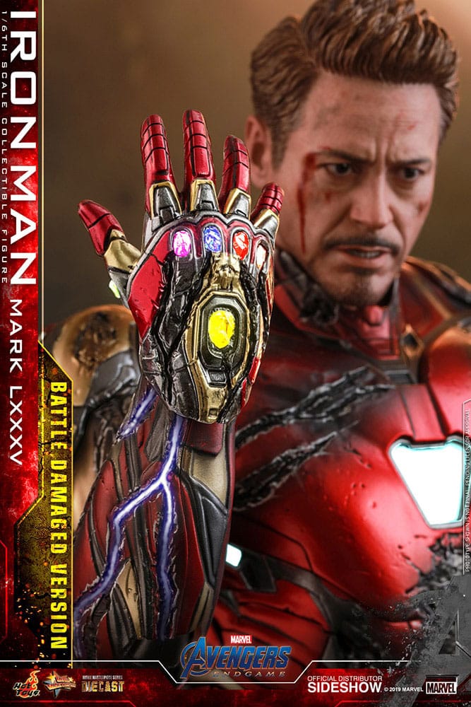Avengers: Endgame Movie Masterpiece Diecast Actionfigur 1/6 Iron Man Mark LXXXV (Battle Damaged Version) Special Edition 32 cm - Preorder - ETA: 25.11.2026
