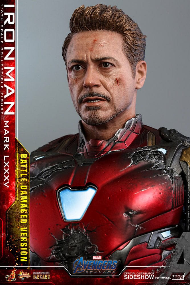 Avengers: Endgame Movie Masterpiece Diecast Actionfigur 1/6 Iron Man Mark LXXXV (Battle Damaged Version) Special Edition 32 cm - Preorder - ETA: 25.11.2026