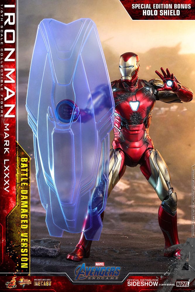 Avengers: Endgame Movie Masterpiece Diecast Actionfigur 1/6 Iron Man Mark LXXXV (Battle Damaged Version) Special Edition 32 cm - Preorder - ETA: 25.11.2026
