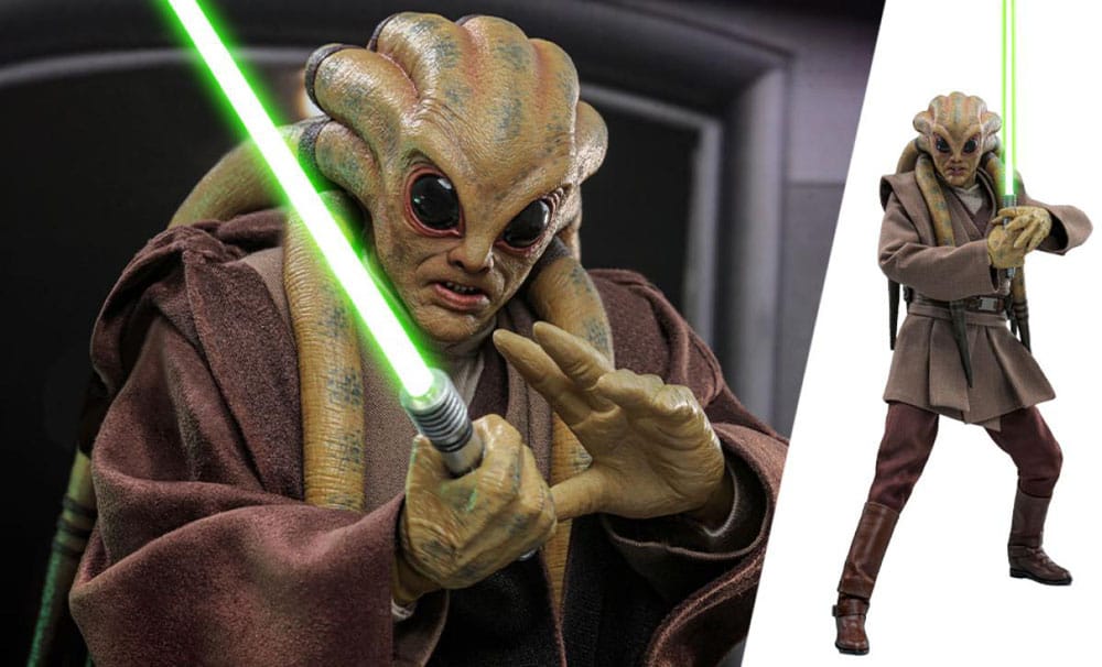 Star Wars Movie Masterpiece Actionfigur 1/6 Kit Fisto 32 cm - Preorder - ETA: Ende 11.2025