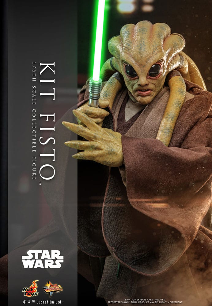 Star Wars Movie Masterpiece Actionfigur 1/6 Kit Fisto 32 cm - Preorder - ETA: Ende 11.2025