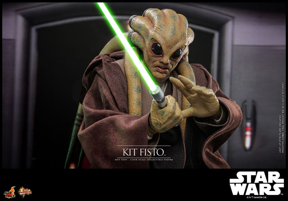 Star Wars Movie Masterpiece Actionfigur 1/6 Kit Fisto 32 cm - Preorder - ETA: Ende 11.2025