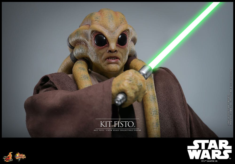 Star Wars Movie Masterpiece Actionfigur 1/6 Kit Fisto 32 cm - Preorder - ETA: Ende 11.2025