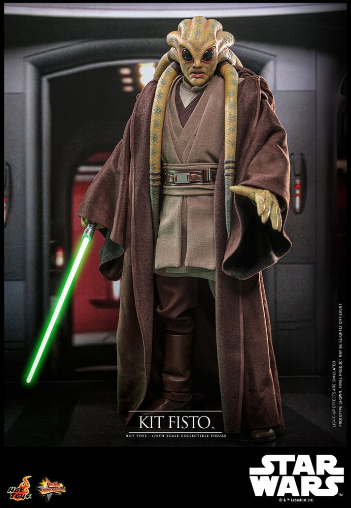 Star Wars Movie Masterpiece Actionfigur 1/6 Kit Fisto 32 cm - Preorder - ETA: Ende 11.2025