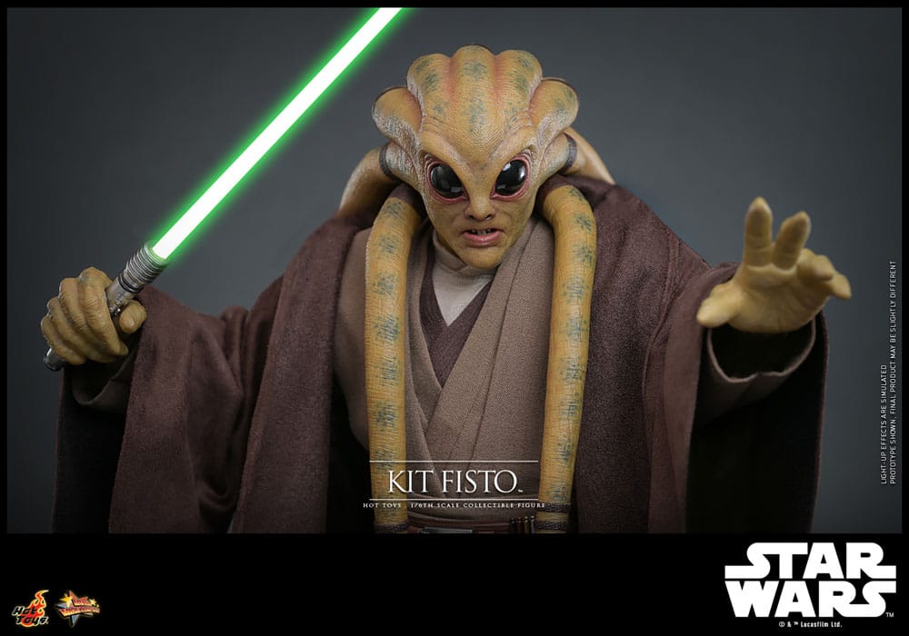 Star Wars Movie Masterpiece Actionfigur 1/6 Kit Fisto 32 cm - Preorder - ETA: Ende 11.2025