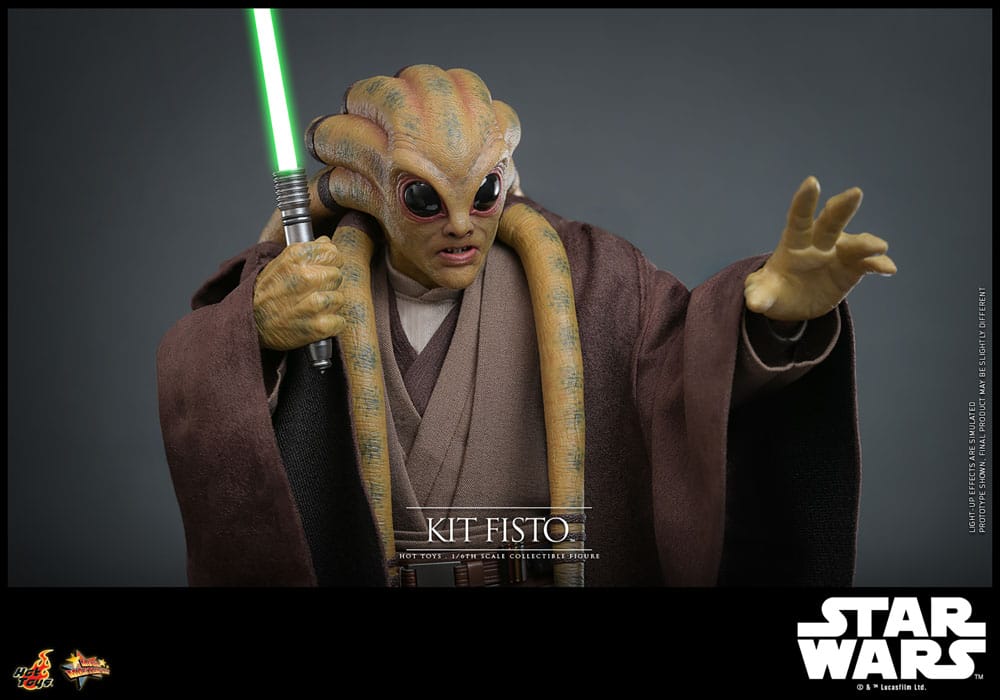 Star Wars Movie Masterpiece Actionfigur 1/6 Kit Fisto 32 cm - Preorder - ETA: Ende 11.2025