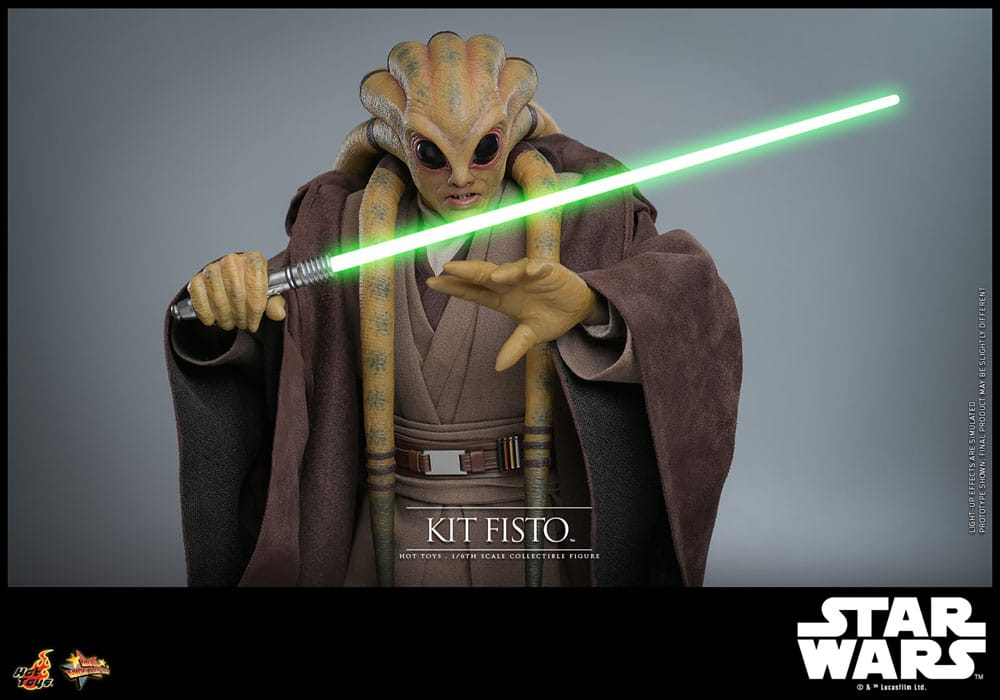 Star Wars Movie Masterpiece Actionfigur 1/6 Kit Fisto 32 cm - Preorder - ETA: Ende 11.2025