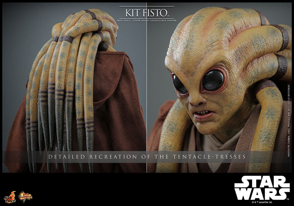 Star Wars Movie Masterpiece Actionfigur 1/6 Kit Fisto 32 cm - Preorder - ETA: Ende 11.2025