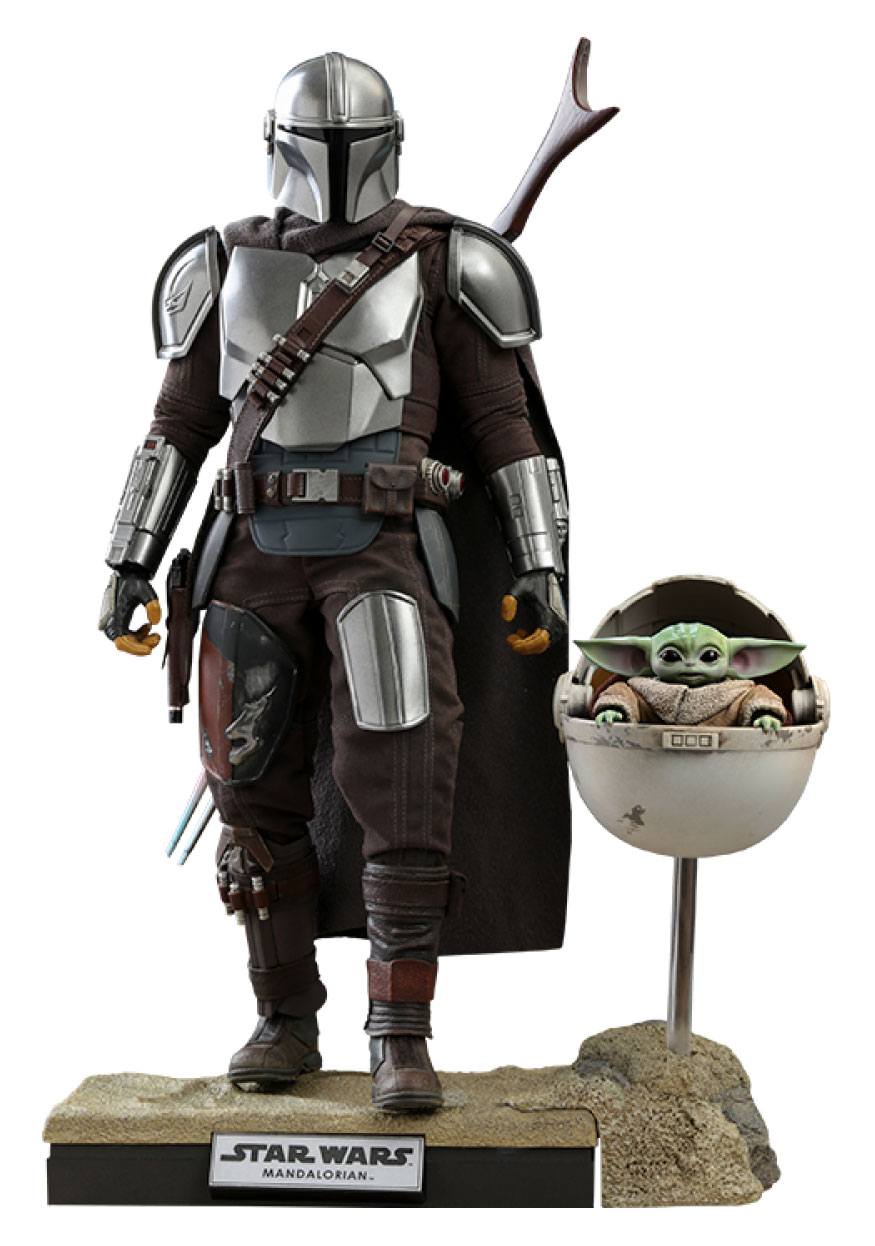 Star Wars The Mandalorian Actionfiguren Doppelpack 1/6 The Mandalorian & The Child Deluxe 30 cm - Preorder - ETA: 25.03.2027