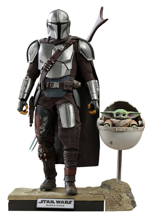 Star Wars The Mandalorian Actionfiguren Doppelpack 1/6 The Mandalorian & The Child Deluxe 30 cm - Preorder - ETA: 19.02.2027